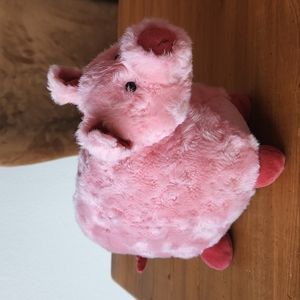 Cuddle Factory Plush Pink Piggy 11x8.5" Like New!